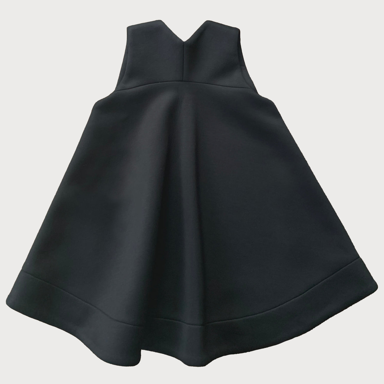 Avery Scuba Black Tunic Dress